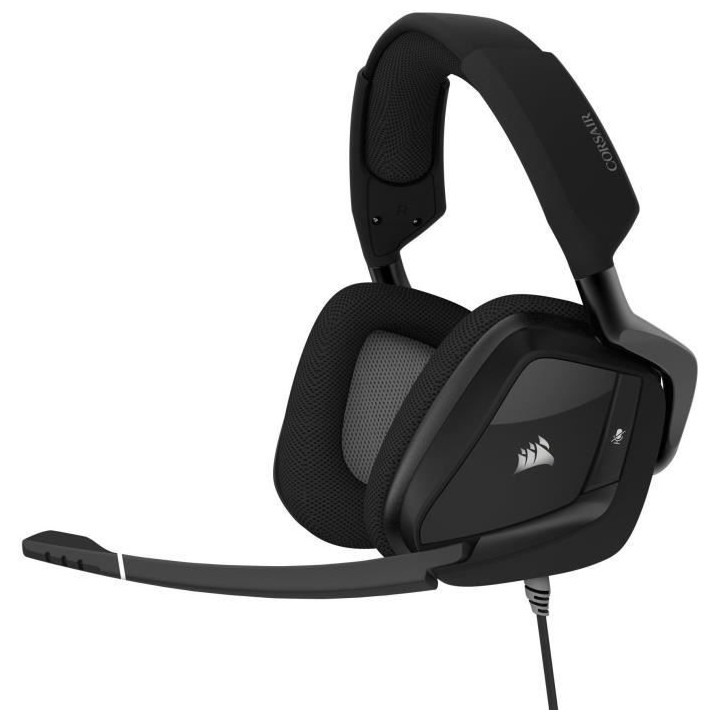 CORSAIR Casque Gamer VOID RGB ELITE USB - Filaire - Carbone (CA-901120