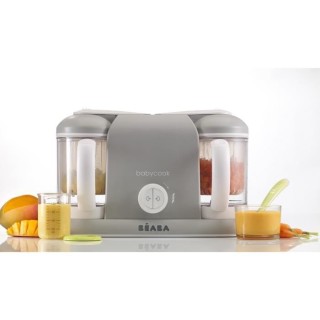 BEABA, Babycook Duo, Robot bébé 4 en 1, Cuiseur, Mixeur, Contenance