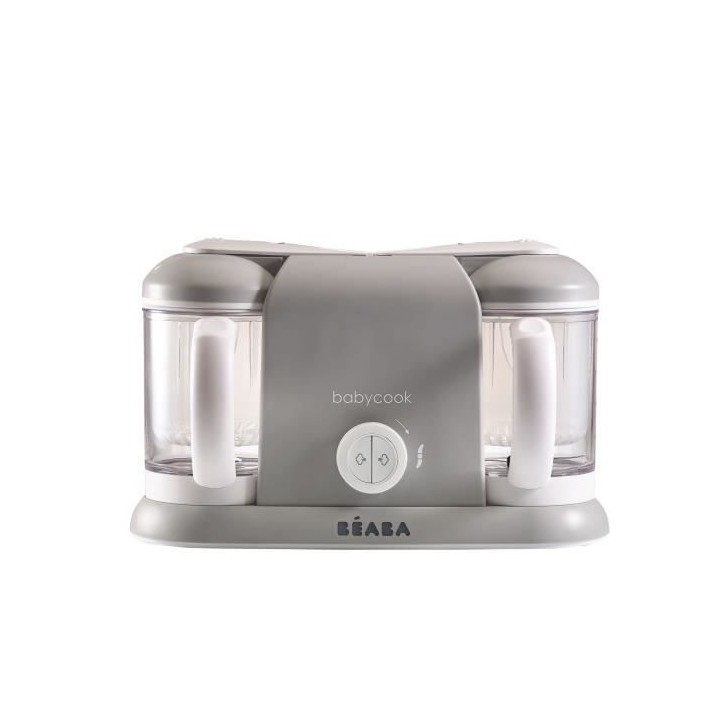 BEABA, Babycook Duo, Robot bébé 4 en 1, Cuiseur, Mixeur, Contenance