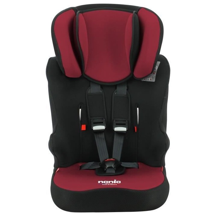 Siege auto NANIA RACER Groupe 1/2/3 (9-36Kg) - Tetiere réglable en ha