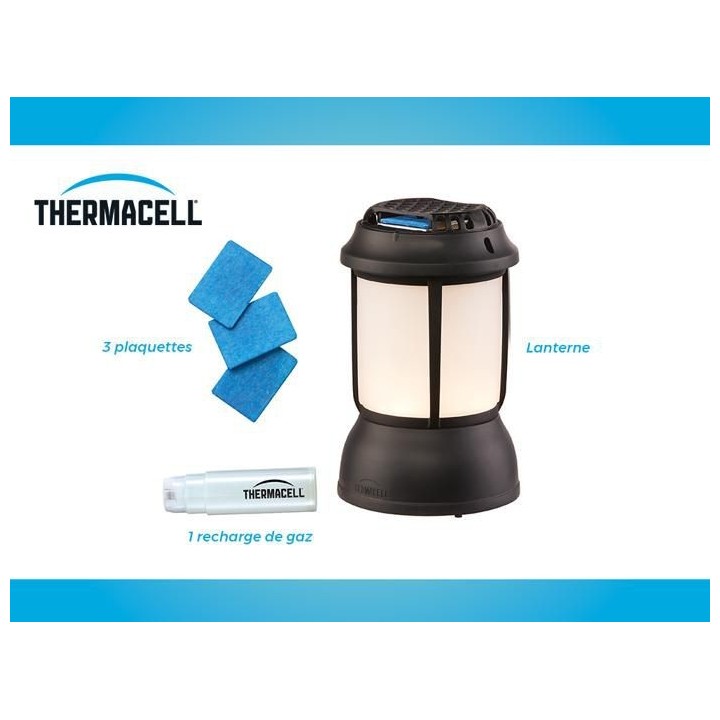 Appareil Anti-Moustiques & Moustiques Tigre sans fil - Lanterne Noire