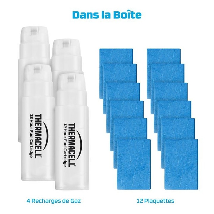 THERMACELL THRECHARG48N - 1 Recharge de 48heures - Anti Moustiques & M