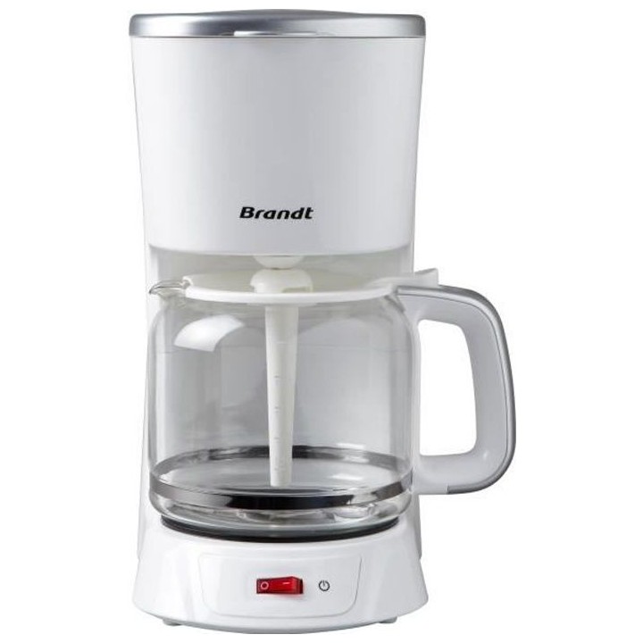 BRANDT CAF1318S Cafetiere filtre - Blanc