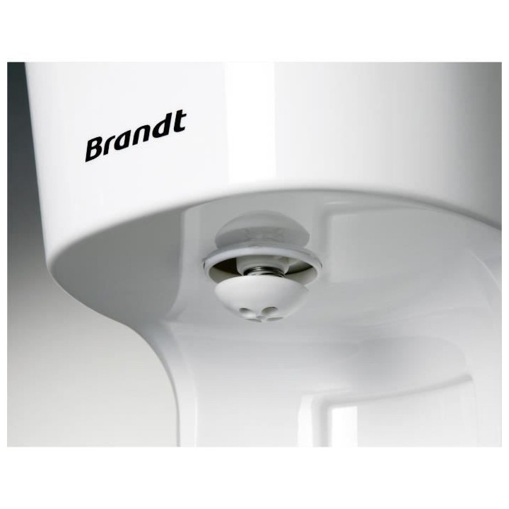 BRANDT CAF1318S Cafetiere filtre - Blanc