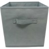 MODULOSTORAGE Boîte de rangement/tiroir pour meuble en tissu - 27x27x28 cm - Gris clair