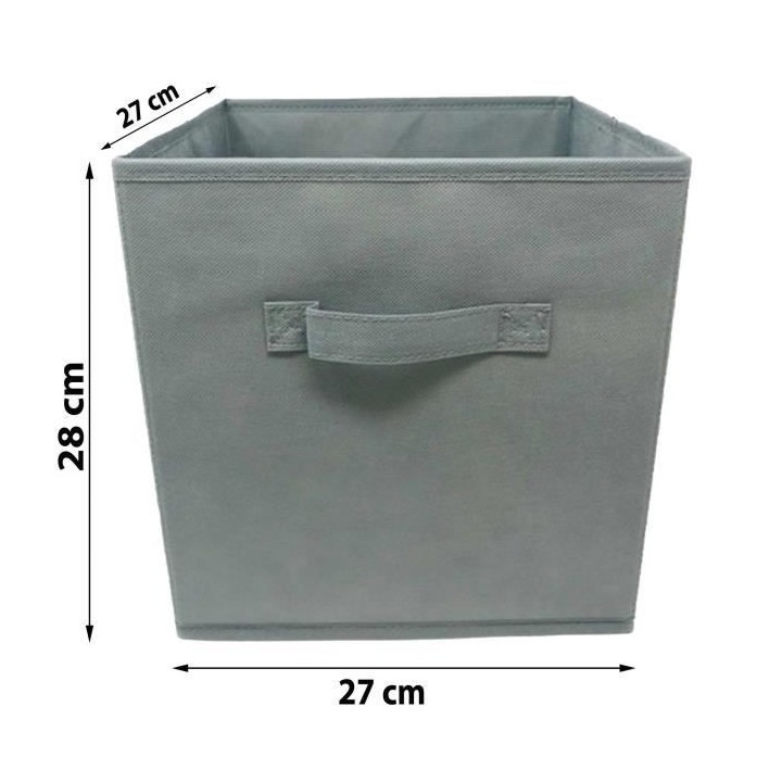 MODULOSTORAGE Boîte de rangement/tiroir pour meuble en tissu - 27x27x