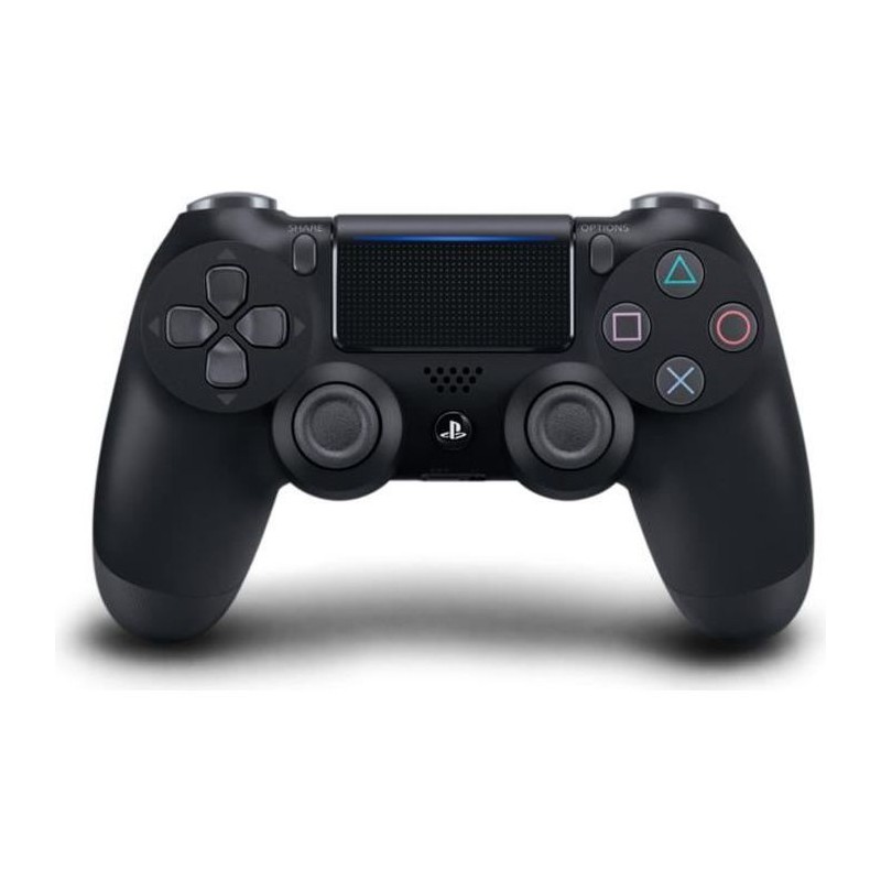 Manette PS4 DualShock 4.0 V2 Jet Black - PlayStation Officiel