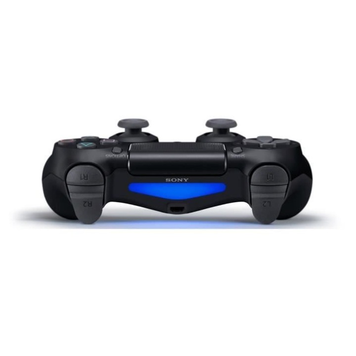 Manette PS4 DualShock 4.0 V2 Jet Black - PlayStation Officiel