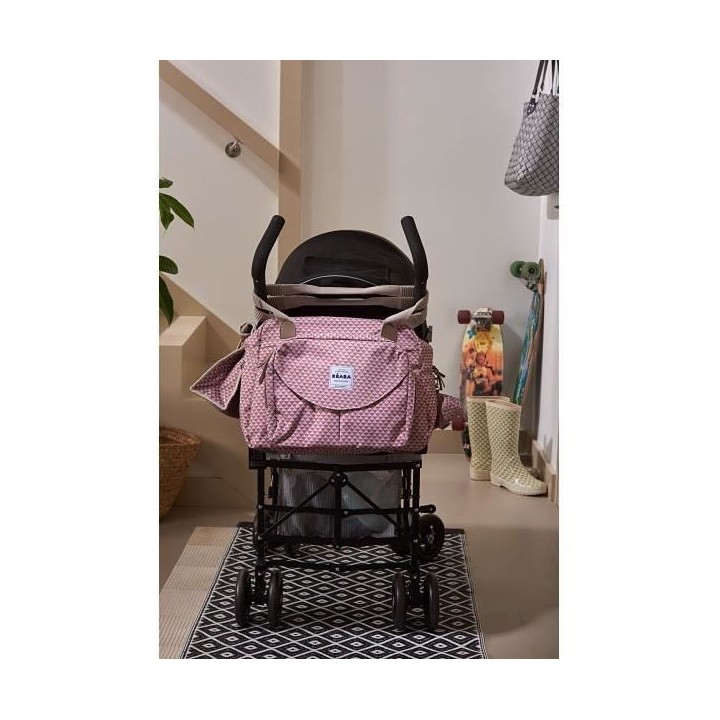 Béaba Les Sorties Sac a Langer Geneve II Play Print Marsala