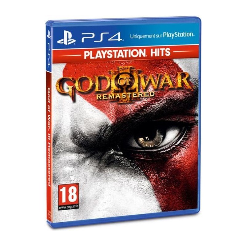 God of War 3 Remastered PlayStation Hits Jeu PS4