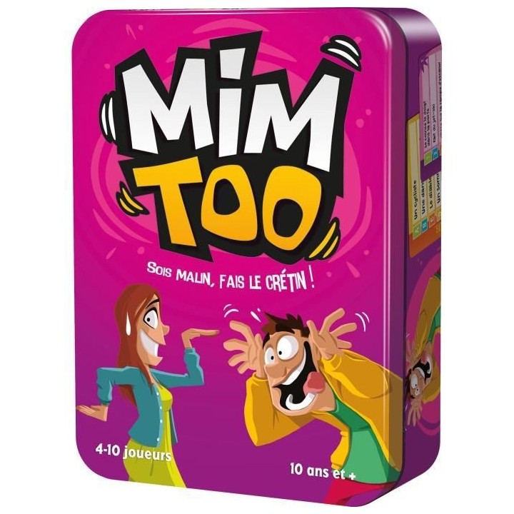 Mimtoo|Asmodee - Jeu de cartes et d'imagination - a partir de 6 ans