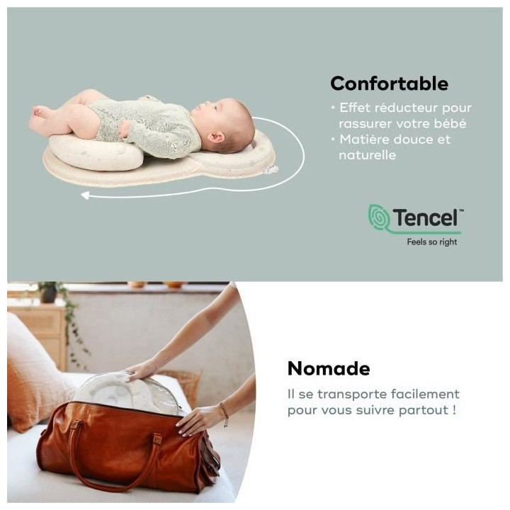 BABYMOOV Cosydream, réducteur nouveau-né, fresh écru