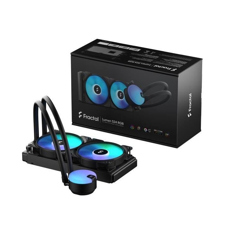 Ventilateur - FRACTAL DESIGN - Lumen S24 v2 RGB (AM5/LGA 1700 compatib