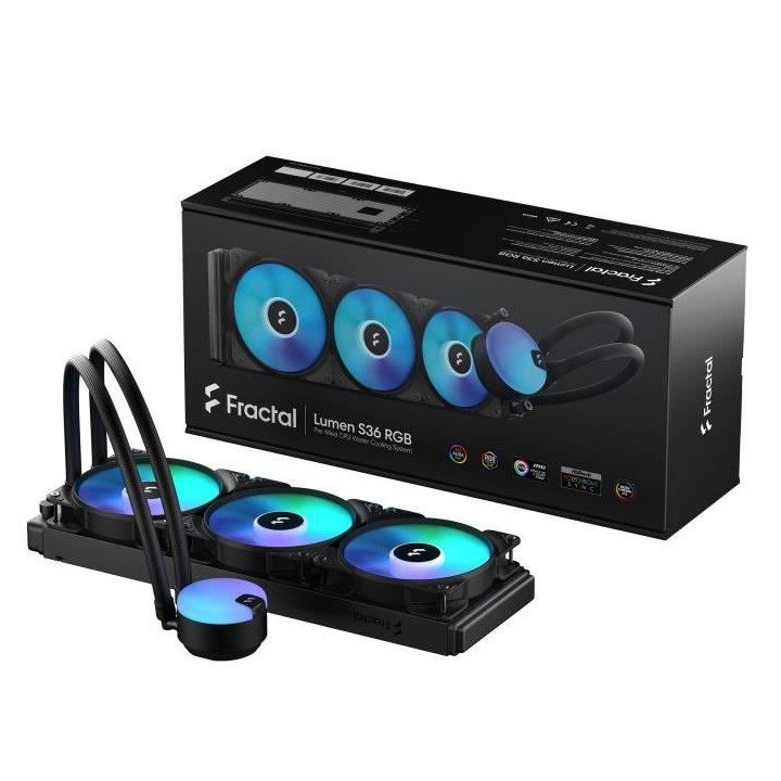 FRACTAL DESIGN - Lumen S36 v2 RGB (AM5/LGA 1700 compatible) - Ventilat
