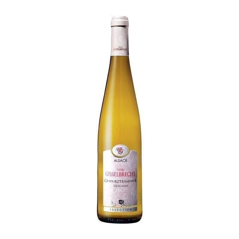 Gisselbrecht Cuvée Guillaume 2018 Gewürztraminer - Vin blanc d'Alsace