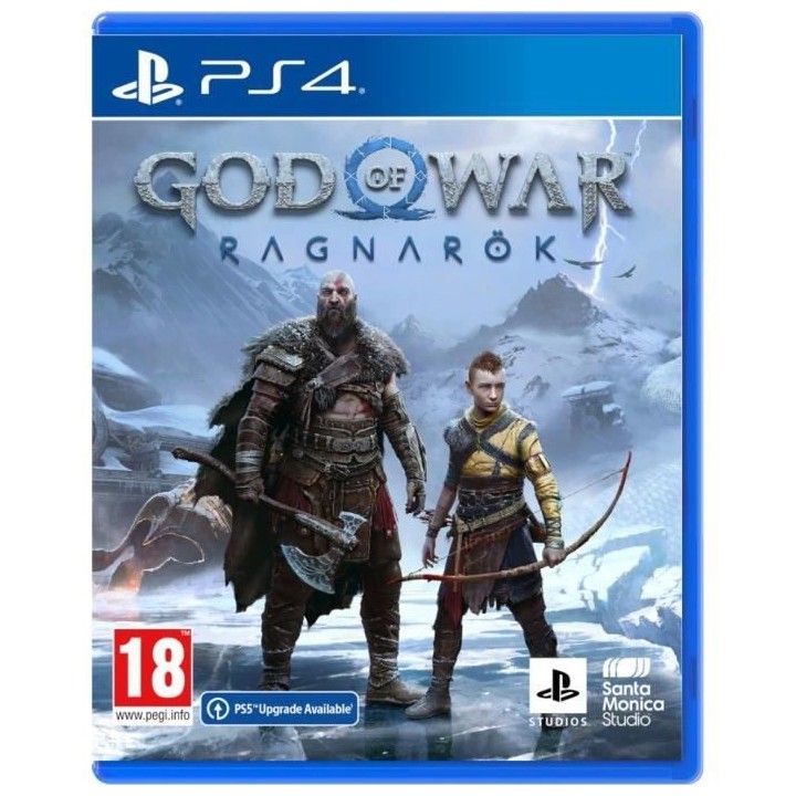 God Of War : Ragnarök Jeu PS4 (Mise a niveau PS5 disponible)