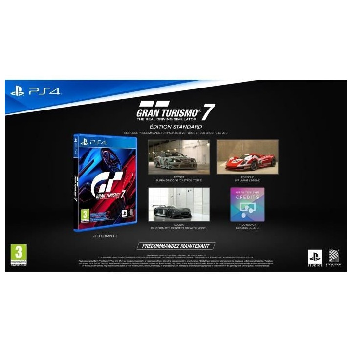 Gran Turismo 7 - Jeu PS4