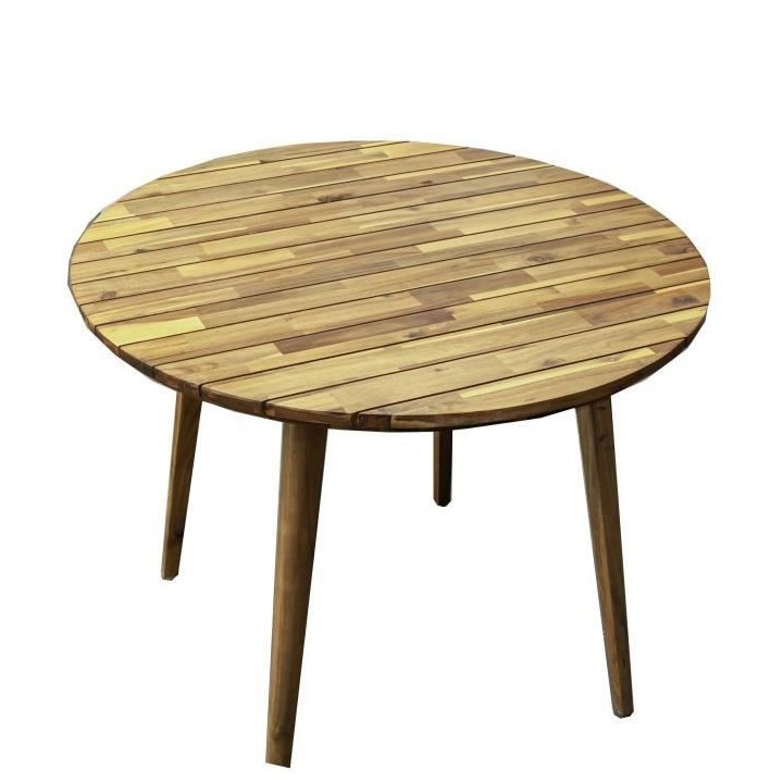 BEAU RIVAGE - Table de jardin JACOB en bois d'acacia 100% FSC