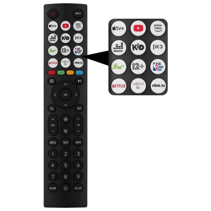 HISENSE 40A4K - TV LED HD 40 (100cm) - Full HD - Smart TV - Dolby Audi