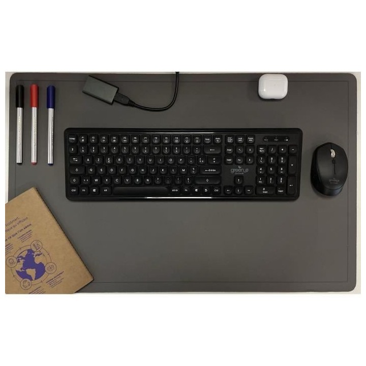 Clavier sans fil écologique - MOBILITY - USB-A - Noir