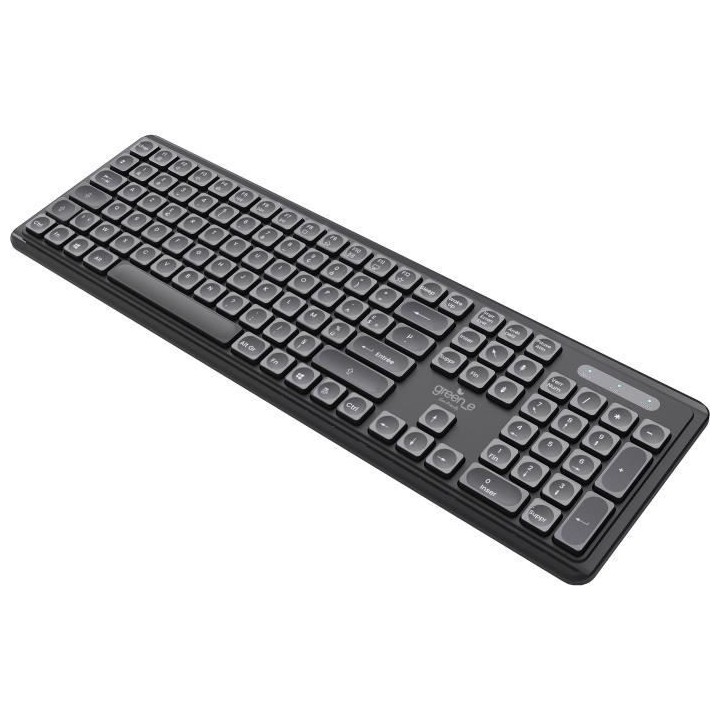 Clavier filaire écologique - MOBILITY - USB-A - Noir