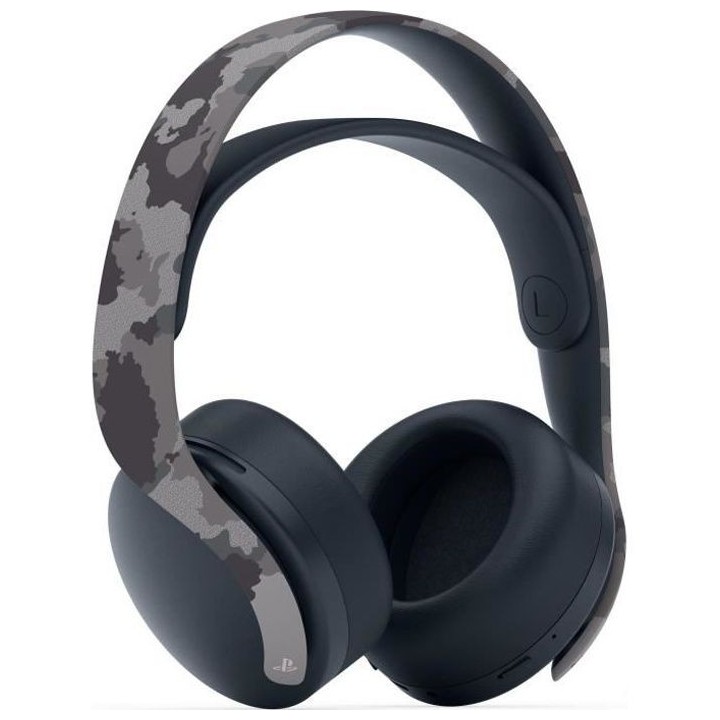 Casque-Micro Sans-Fil PULSE 3D - Grey Camouflage