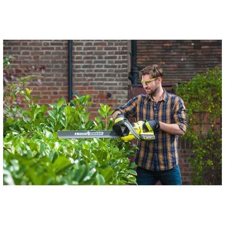 Taille-haies RYOBI 36V LithiumPlus - 1 batterie 2,0 Ah - 1 chargeur -