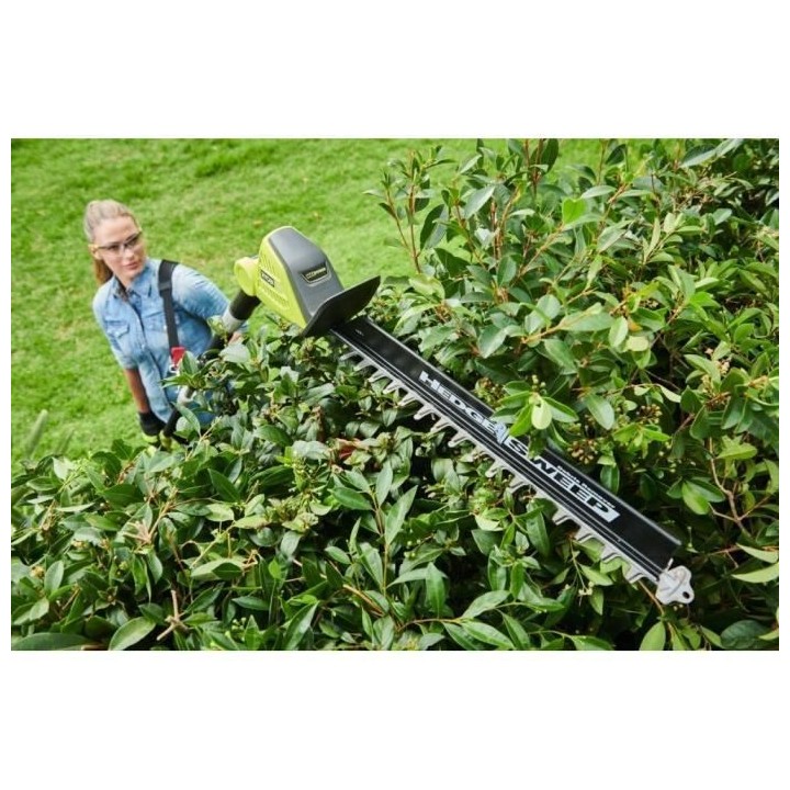 Taille-haies sur perche 36V - lames 50 cm - écartement 22 mm - tube d