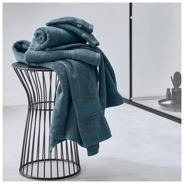 Drap de Bain TODAY 70x130 cm 100% Coton - Paon