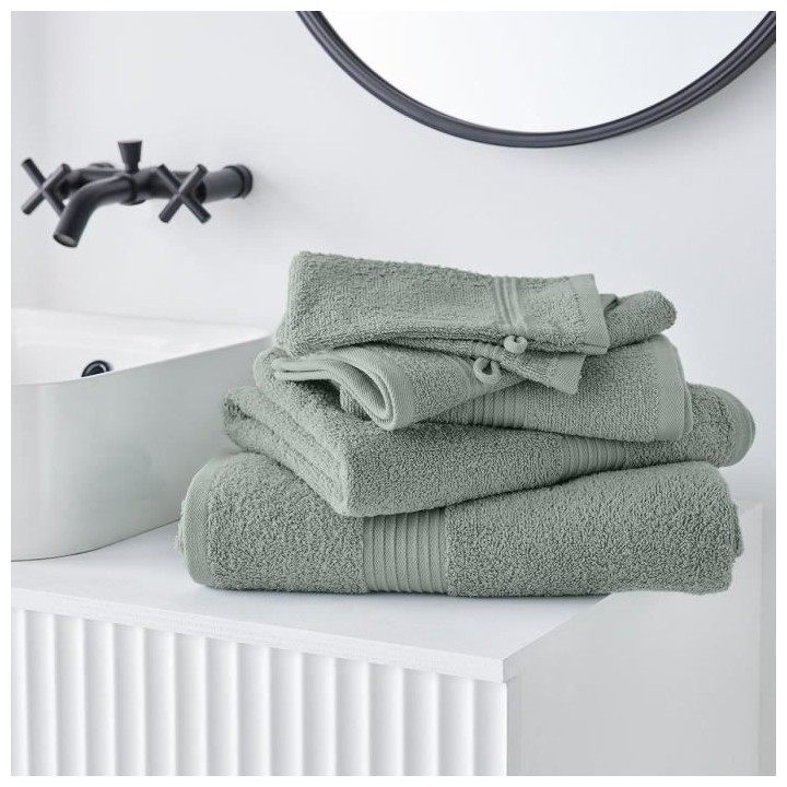 Drap de Bain TODAY 70x130 cm 100% Coton - Celadon