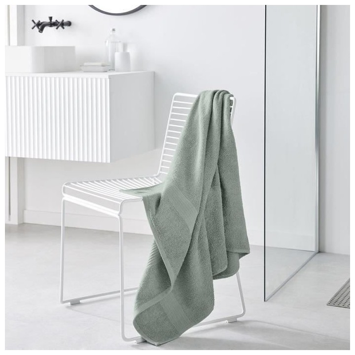 Drap de Bain TODAY 70x130 cm 100% Coton - Celadon