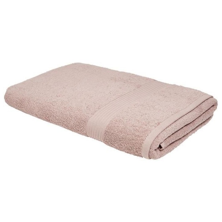 Drap de Bain TODAY 70x130 cm 100% Coton - Rose des sables