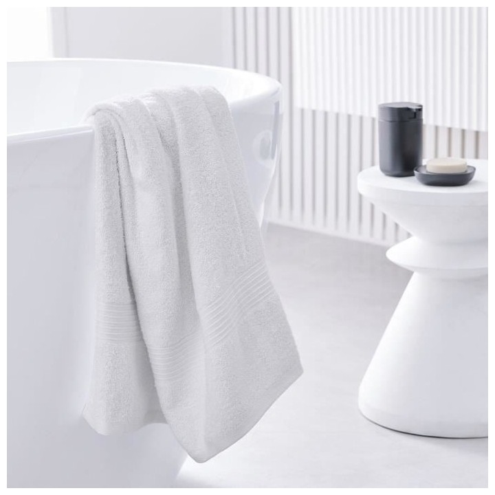 Maxi Drap de Bain TODAY 90x150 cm 100% Coton - Craie