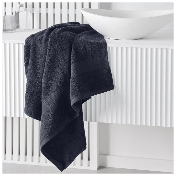Maxi Drap de Bain TODAY 90x150 cm 100% Coton - Navy