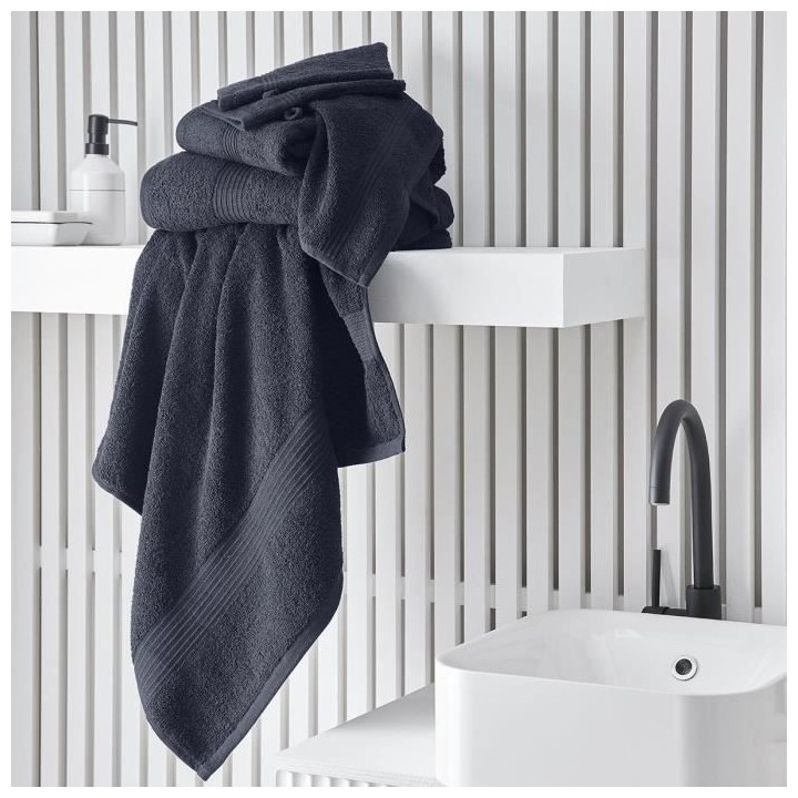 Maxi Drap de Bain TODAY 90x150 cm 100% Coton - Navy