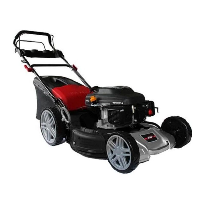 RACING RAC5675ES -Tondeuse thermique autotractée 55 cm - 196 cm³- Avec démarrage électrique - Mulching