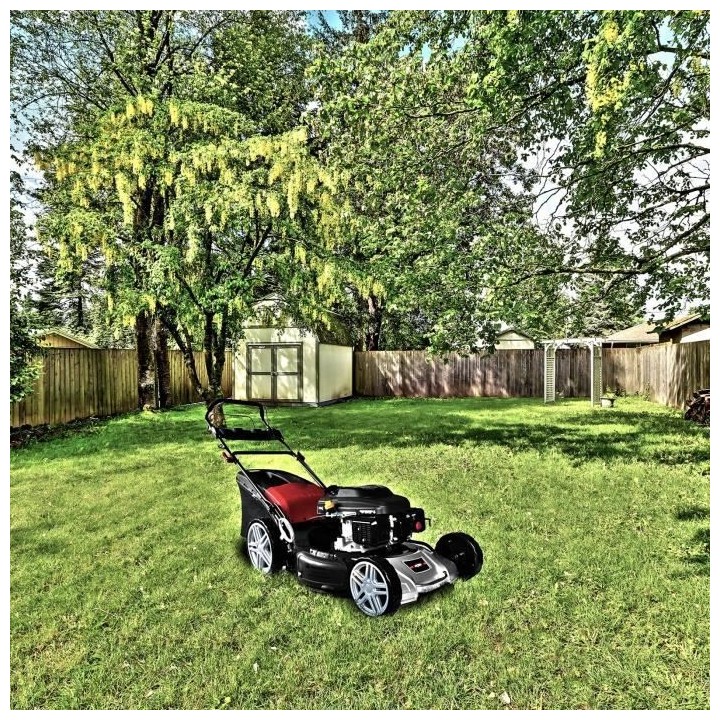 RACING RAC5675ES -Tondeuse thermique autotractée 55 cm - 196 cm³- Av