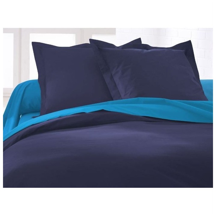 Taie d'oreiller 100% coton 75x75 cm Today Ciel d'orage