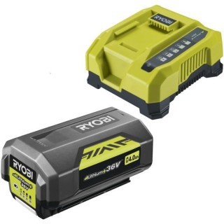 Batterie RYOBI 36V LithiumPlus 4.0 Ah - 1 chargeur rapide RY36BC60A-14