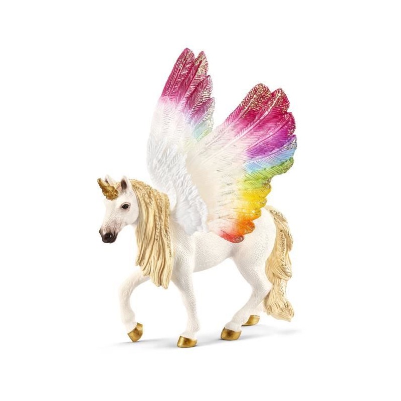 SCHLEICH - Licorne ailée arc-en-ciel - 70576