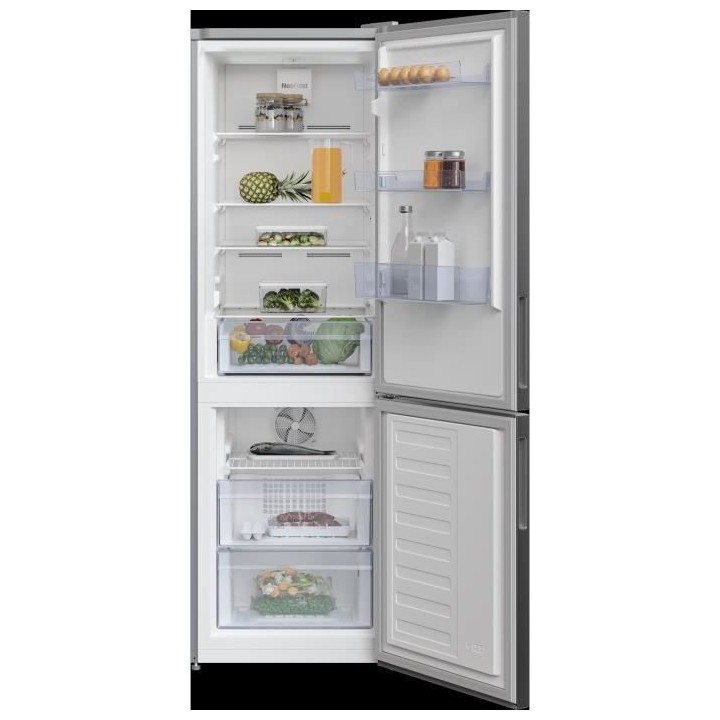 BEKO RCNA366K34SN Réfrigérateur congélateur bas - 324 L (215+109) -