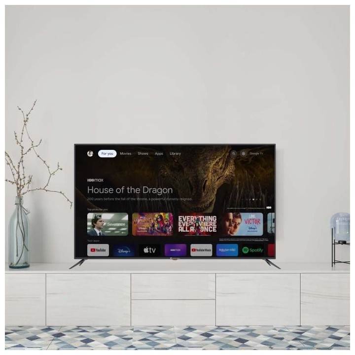 CONTINENTAL EDISON - CELED65SGUHD23B6 - TV LED UHD 4K - 65'' (164cm) -