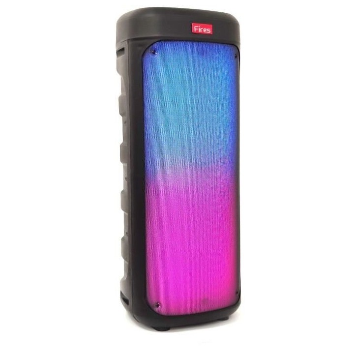 ENCEINTE LUMINEUSE BLUETOOTH KARAOKE - INOVALLEY - KA115-RGB
