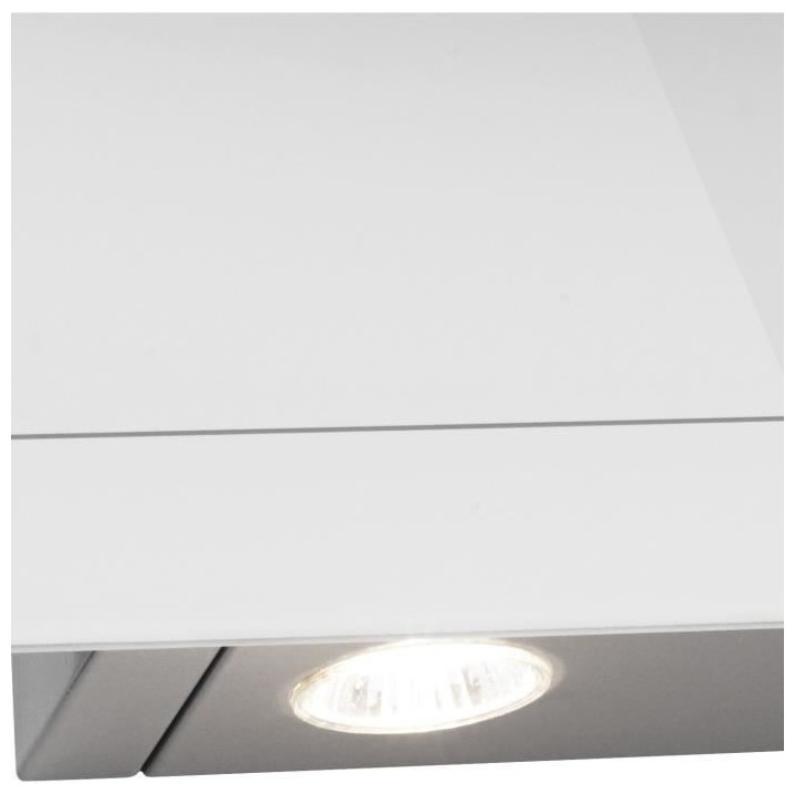 Hotte murale BEKO - HCA62640WH 60 cm - Décor - Plan incliné - 3 Vite