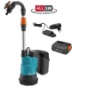 GARDENA Pompe pour collecteur d'eau de pluie 2000/2 18V P4A