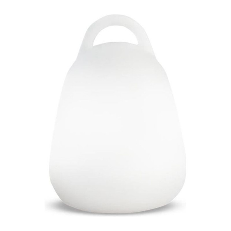 LUMISKY Baladeuse sans fil LED LIBERTY C25 - Waterproof et flottante - H 24 cm - Blanc et multicolore