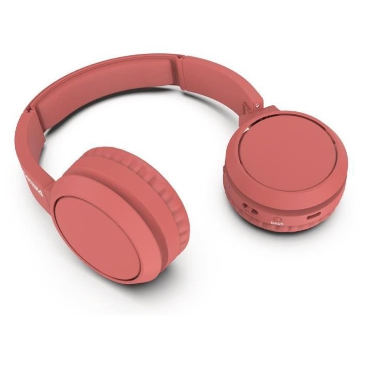 Philips TAH4205RD - Casque sans fil - Supra aural - Bluetooth- 32 mm d
