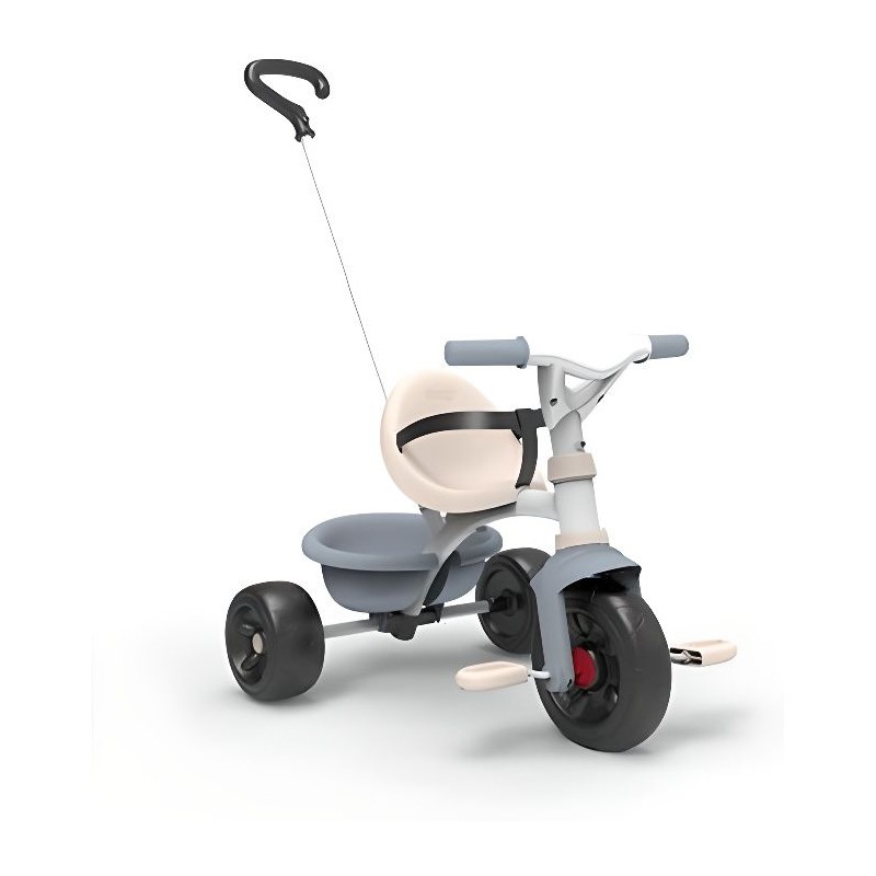 SMOBY Tricycle enfant évolutif Be Fun - Structure métal - Bleu