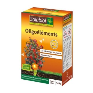 SOLABIOL SOLIG15G10 Oligo Elements 1,5 Kg |Vitamines des plantes -Pour