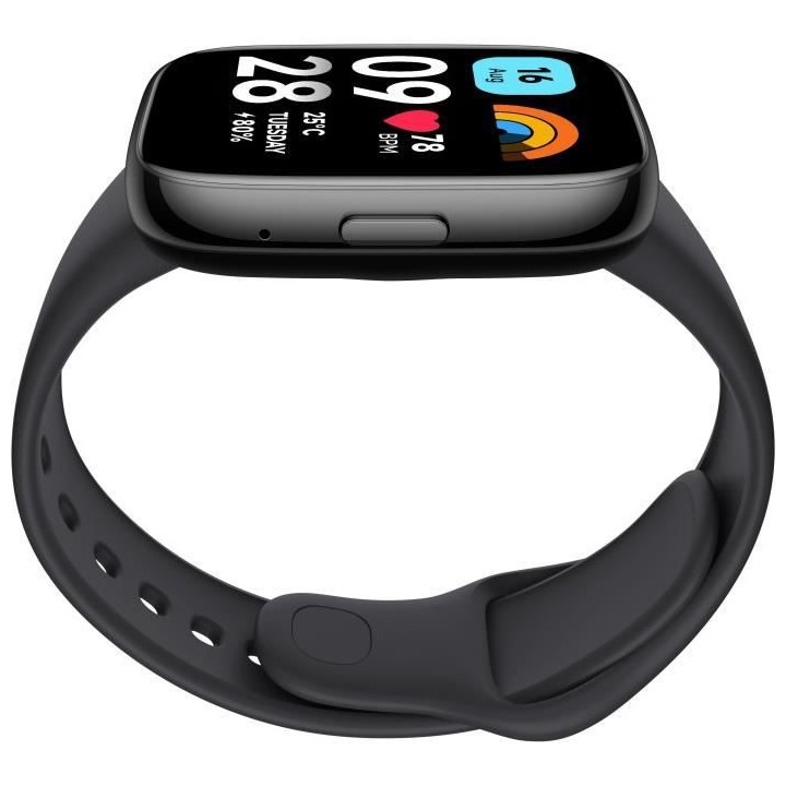 Montre connectée Redmi Watch 3 Active - écran 1,83'' - noir